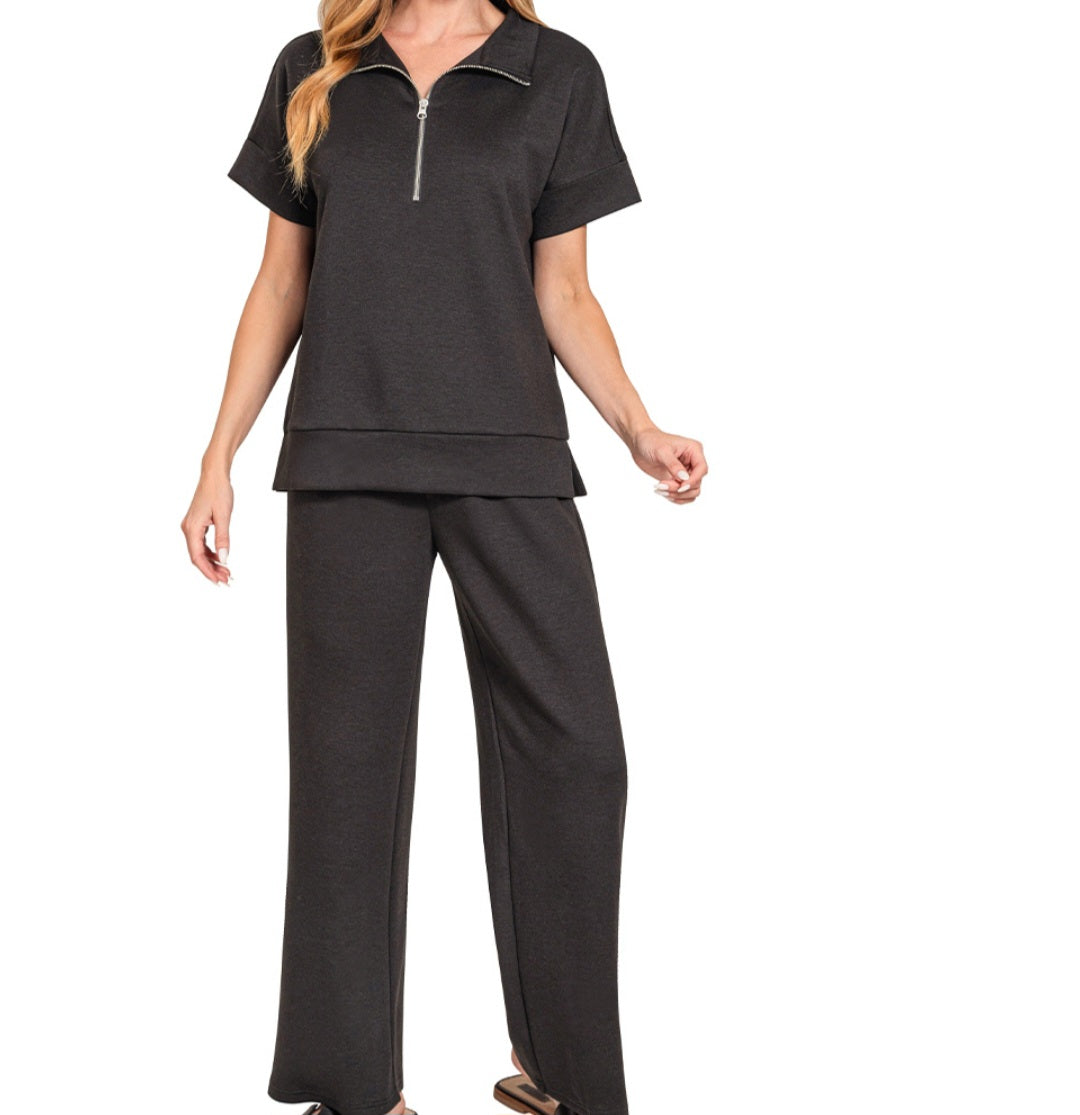 Zip High Neck Scuba Set