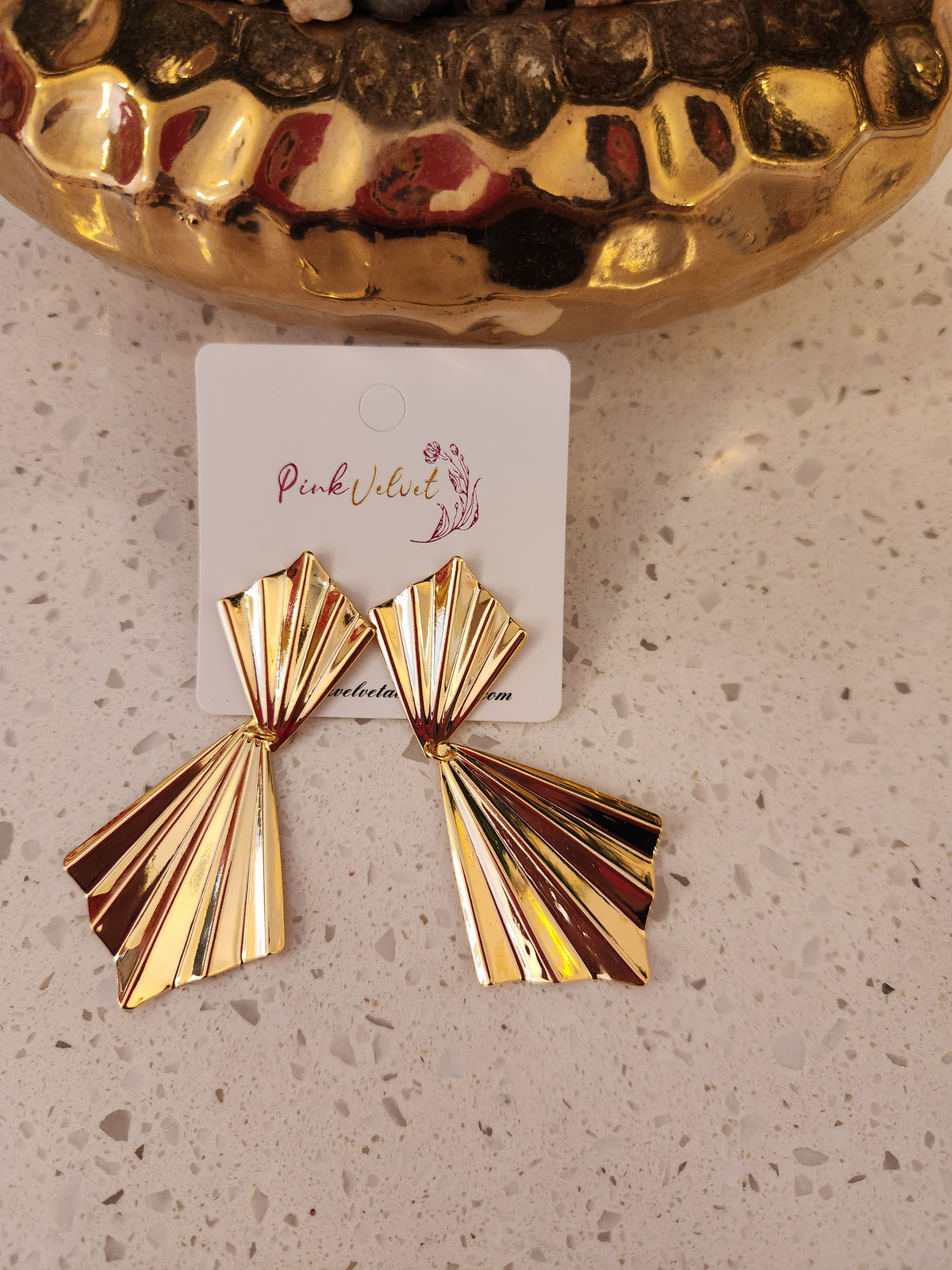 Double Triangles Earrings