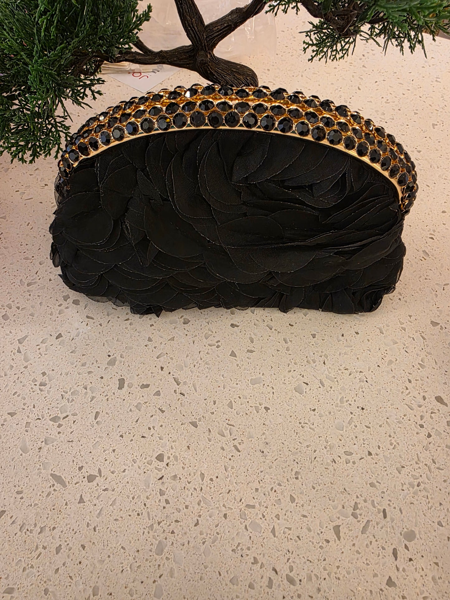 Floral Texture Clutch