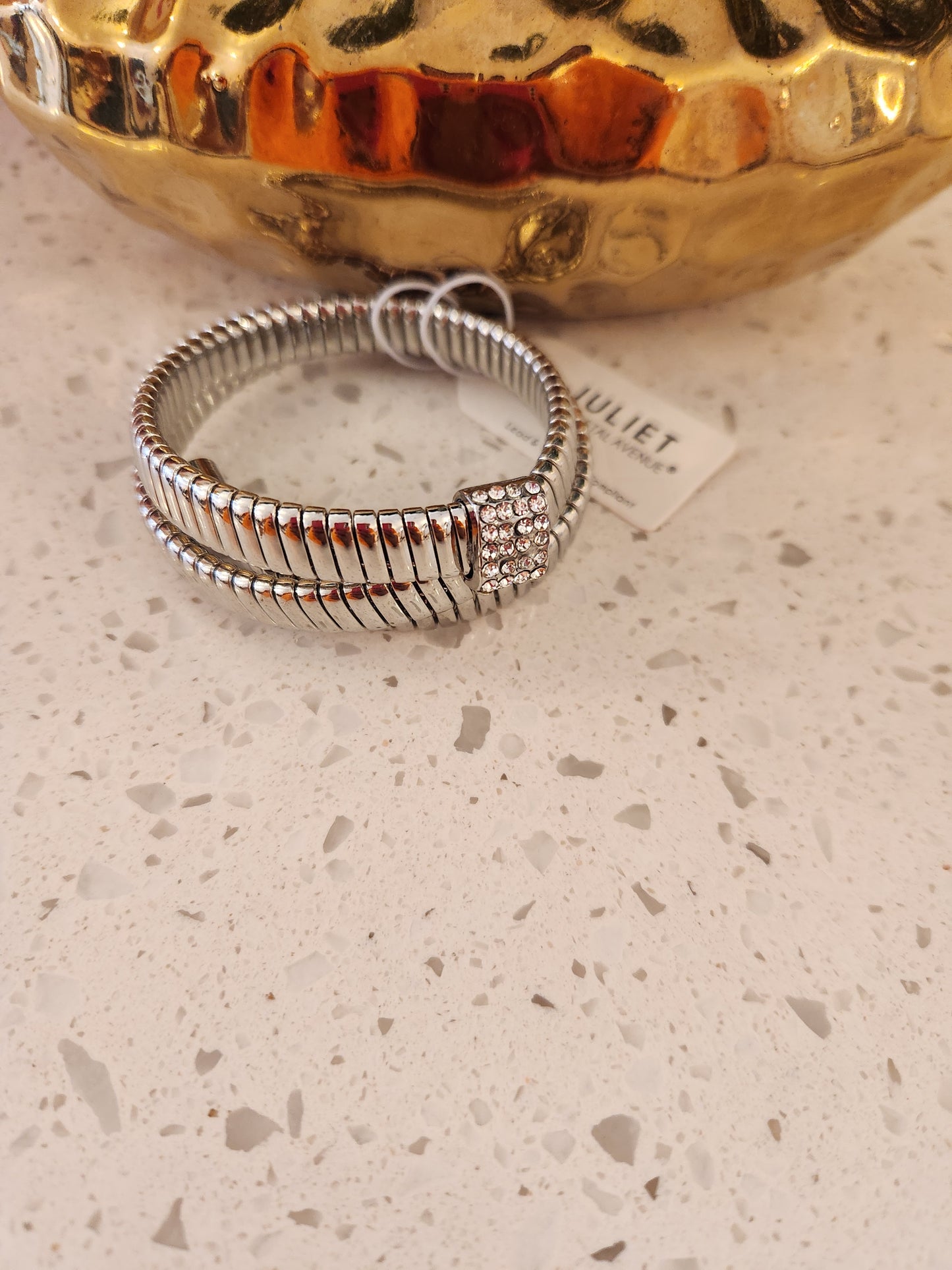 Diamond Spiral Bracelet