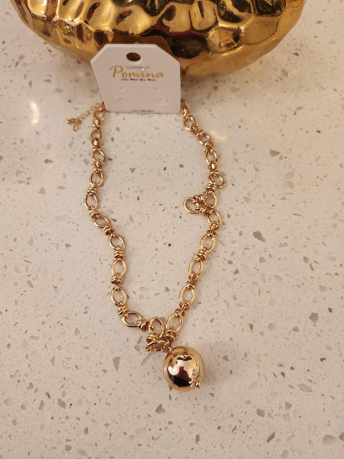 Ball Charm Necklace