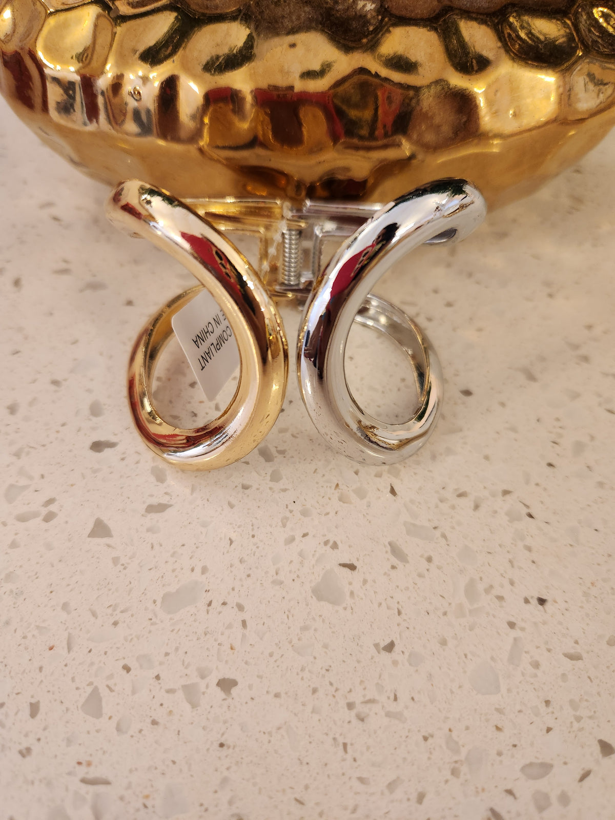 Mixed Metal Clasp Bracelet