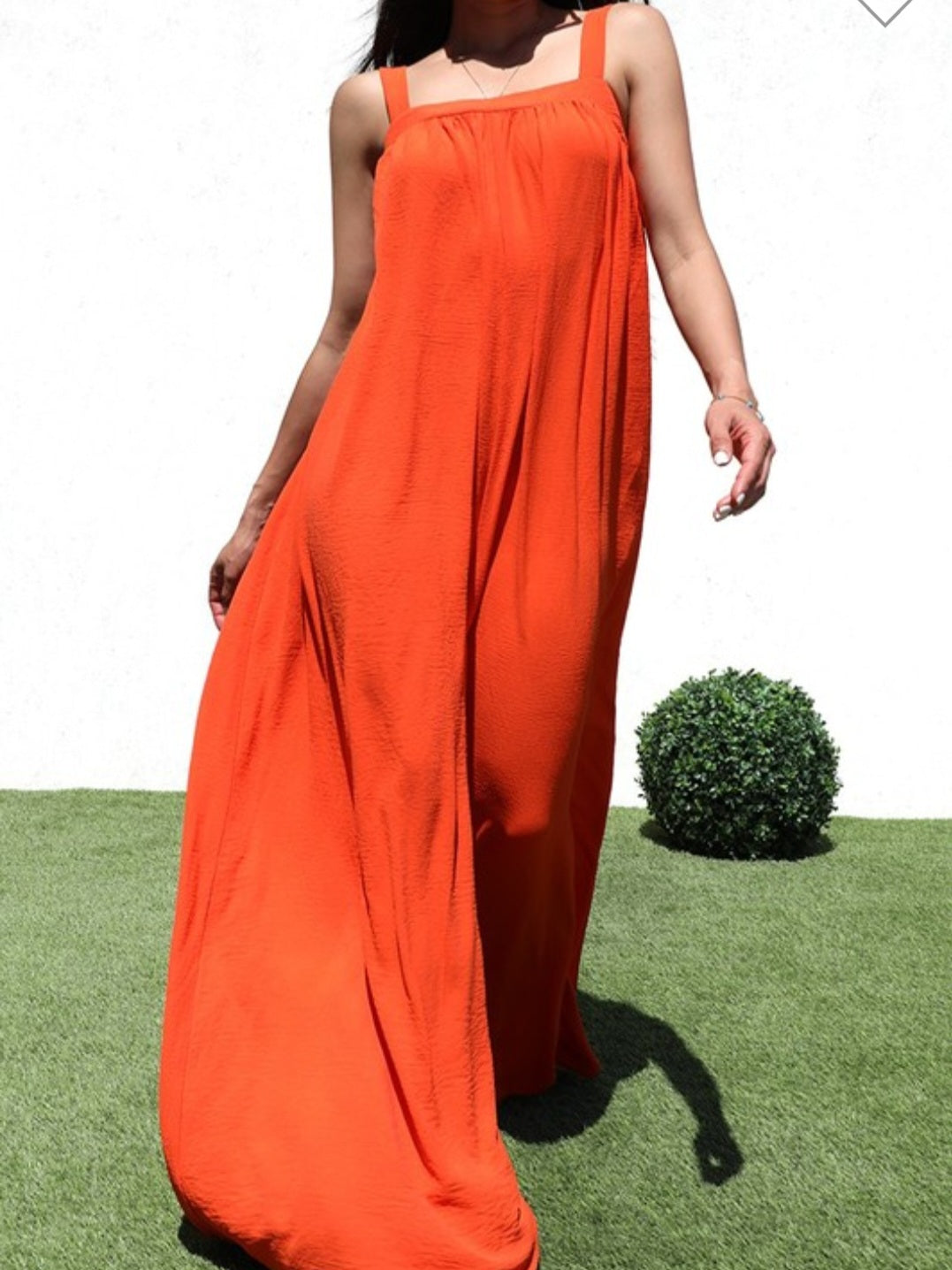 Square Neck Flow Jumpsuit