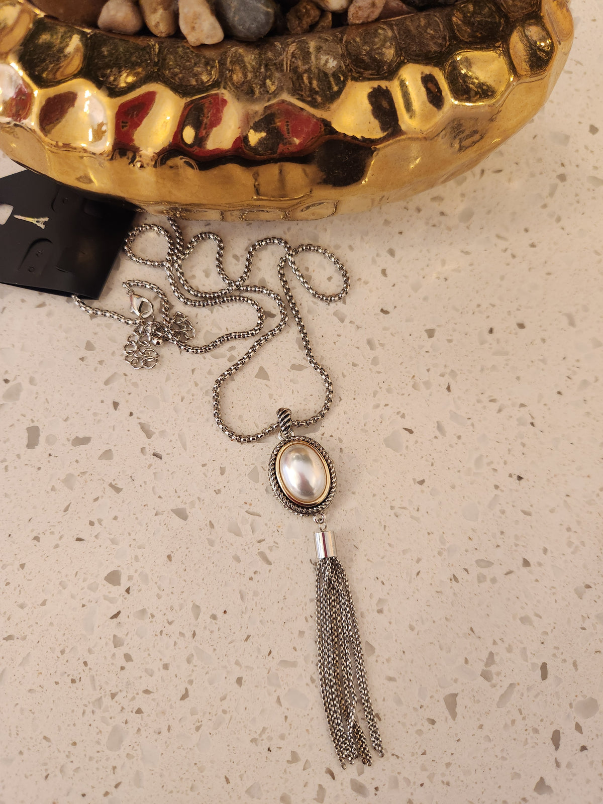 Pearl Tassel Necklace