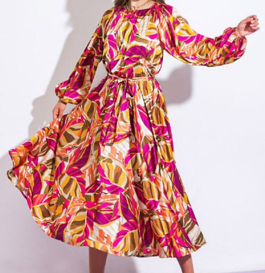 Leaves Are Falling Dress