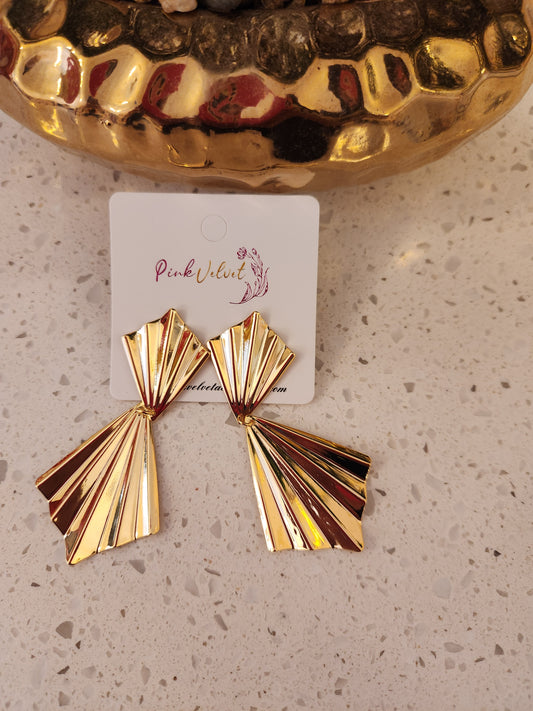 Double Triangles Earrings