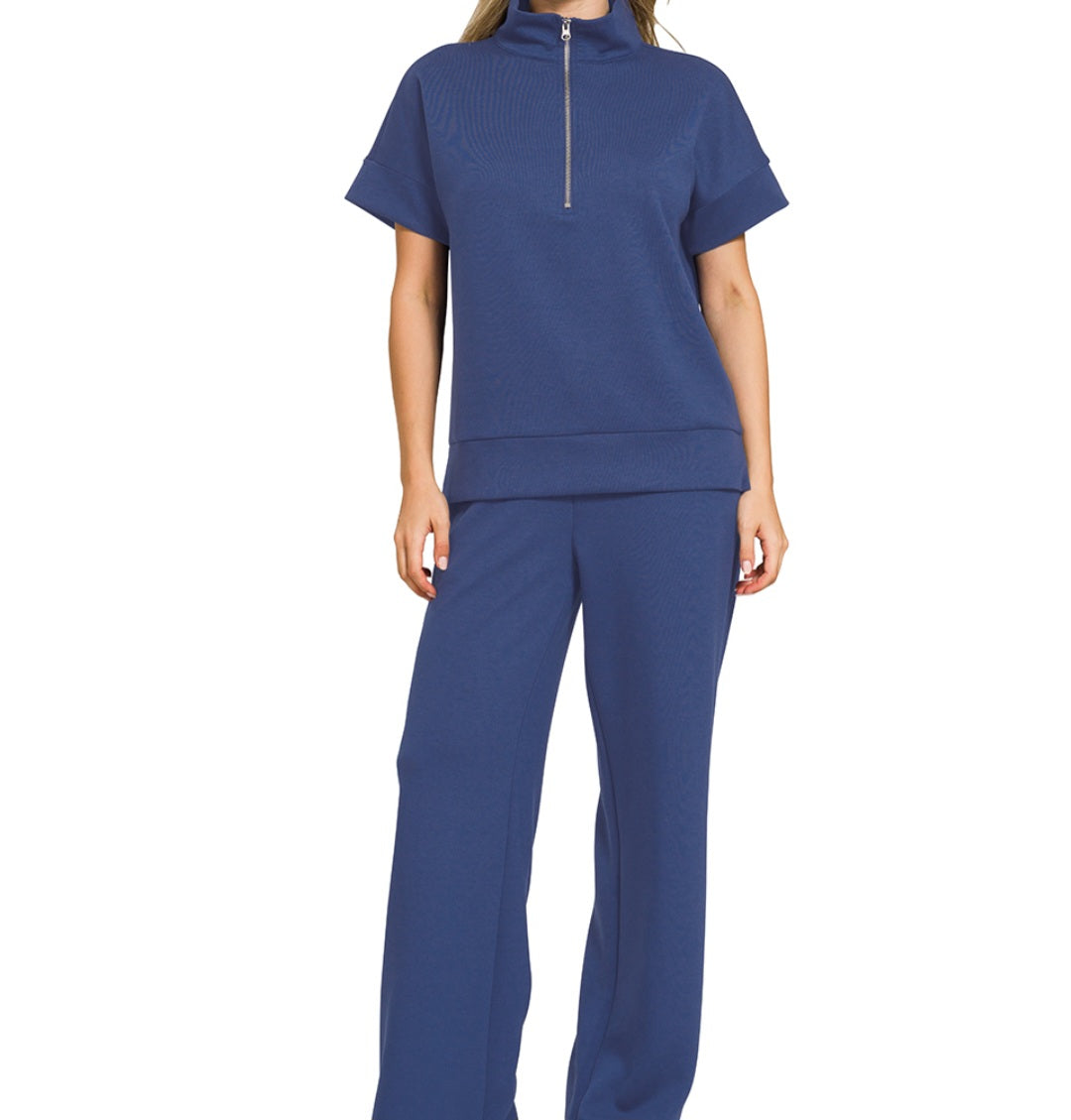 Zip High Neck Scuba Set