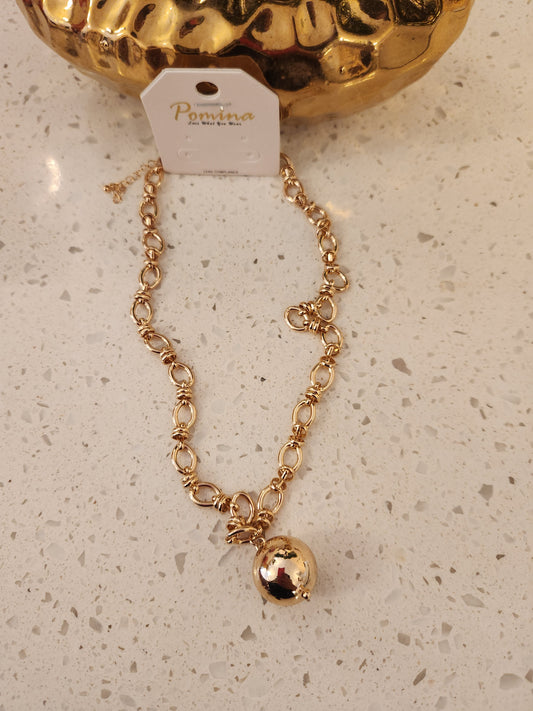 Ball Charm Necklace