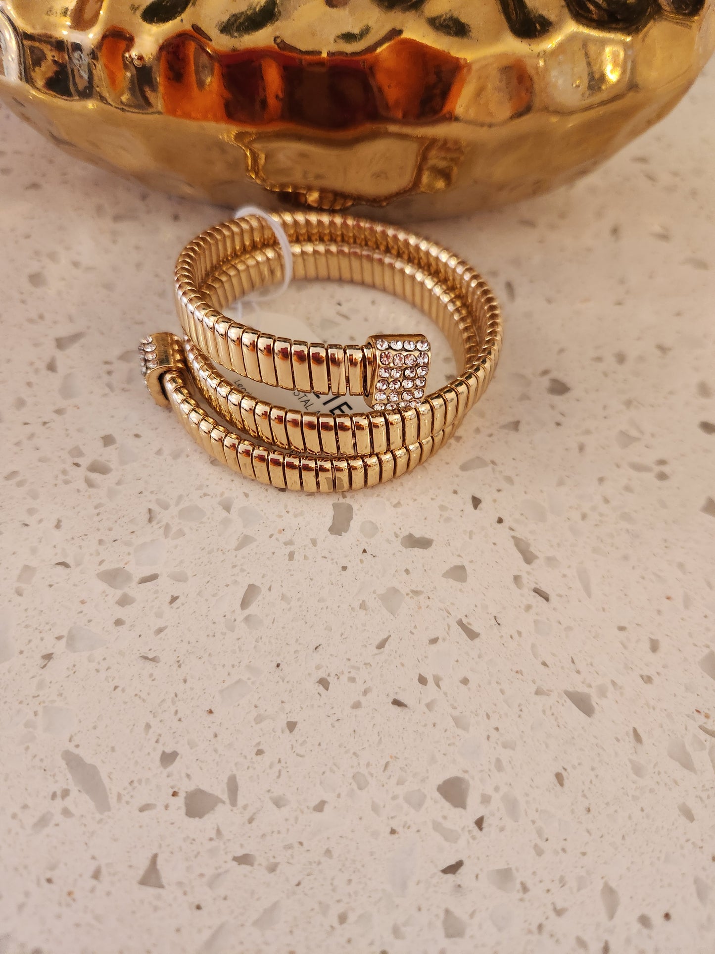 Diamond Spiral Bracelet